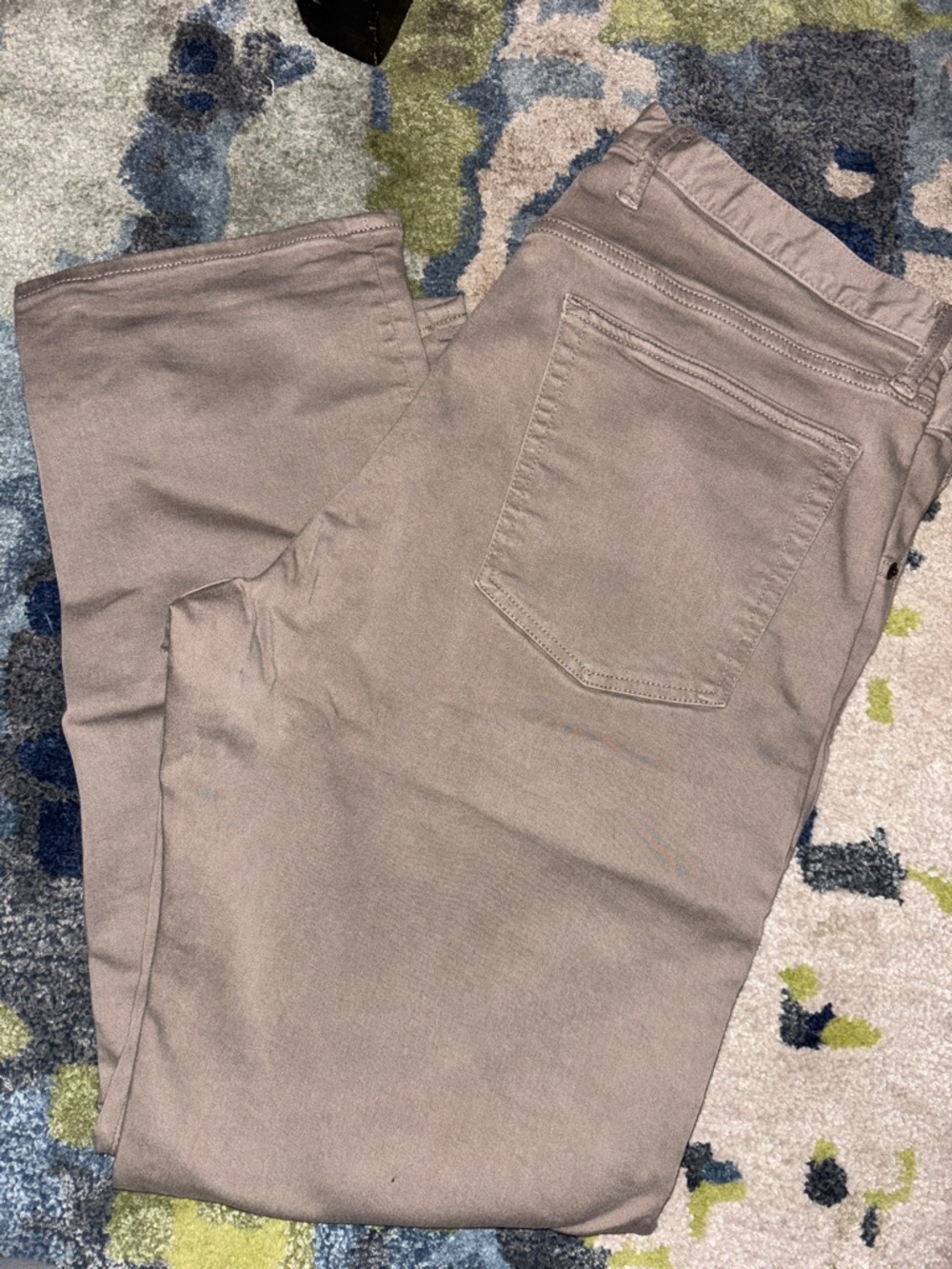 GAP Straight Gapflex Pants in Brown